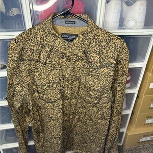 Cody James Western Tan and Black Shirt